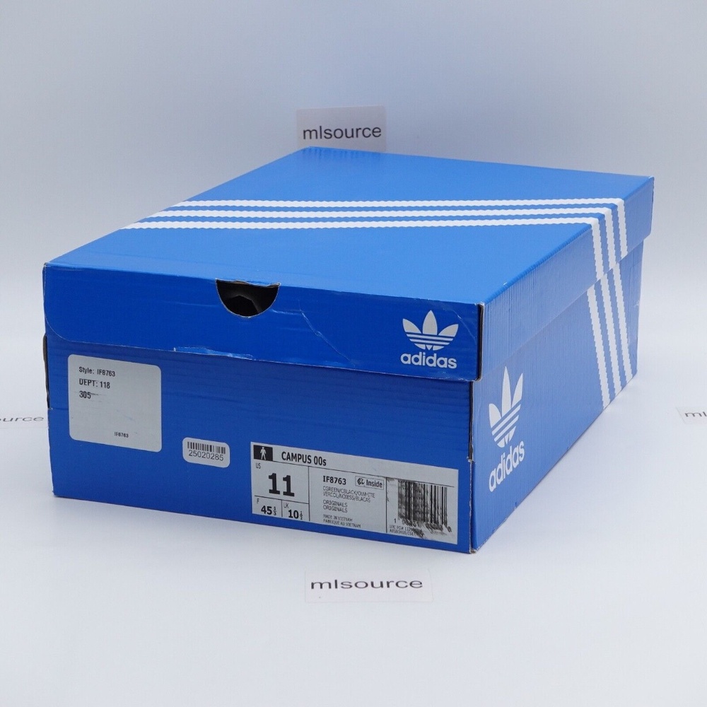 NEW adidas Originals Campus 00s Sneakers IF8763 Collegiate Green - Picture 10 of 11